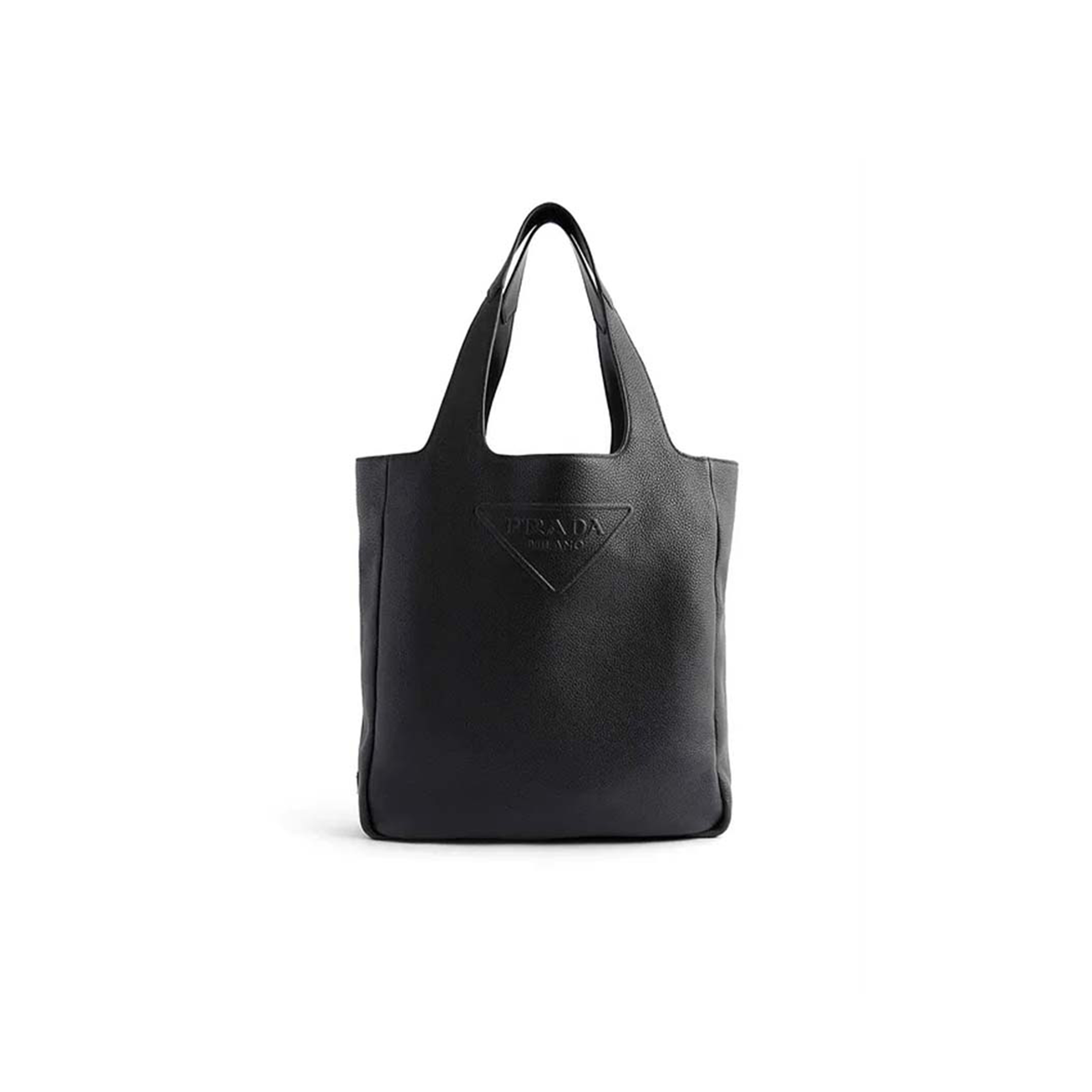 Pra*a embossed leather tote bag 2vg092 (41*39*10cm)